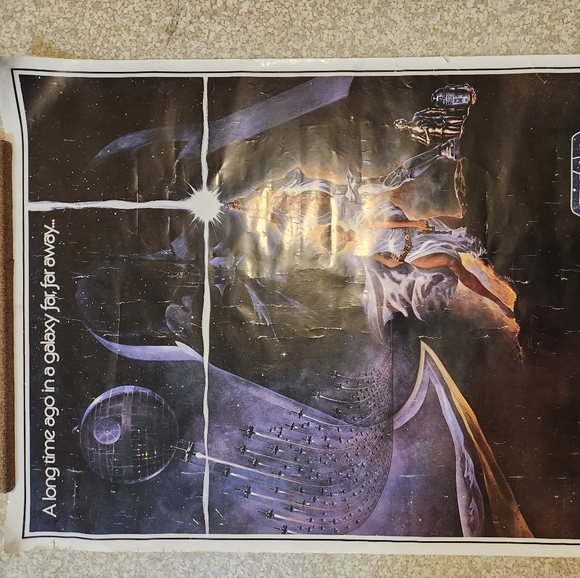 STAR WARS Poster by TOM JUNG from 1977. - Picture 1 of 5